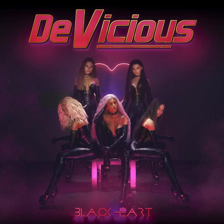 Devicious - Black Heart (Digipak)  - (CD)
