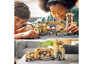 LEGO Star Wars 75326 Boba Fetts Thronsaal Spielset, Mehrfarbig