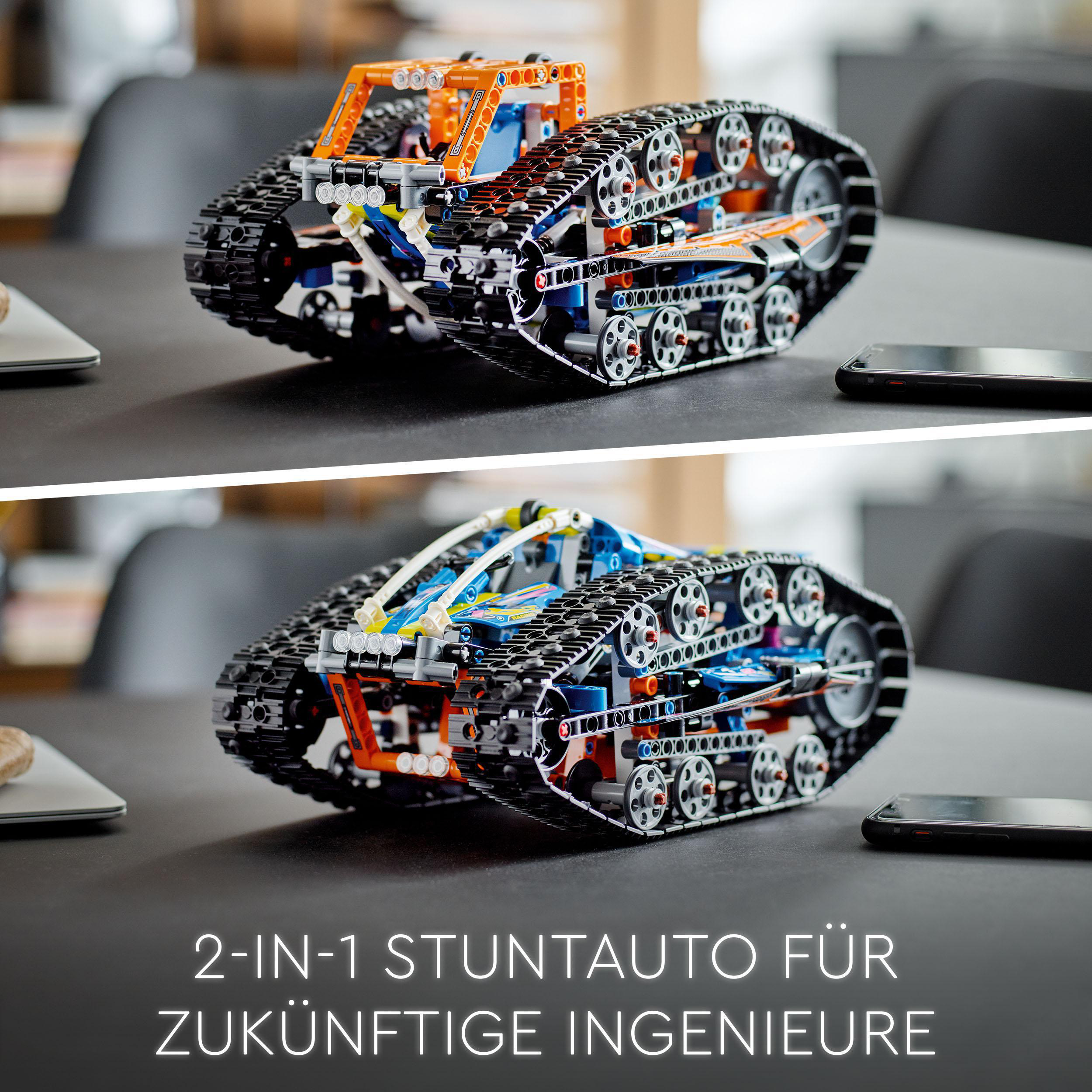 LEGO Technic 42140 App-gesteuertes Transformationsfahrzeug Bausatz, Mehrfarbig
