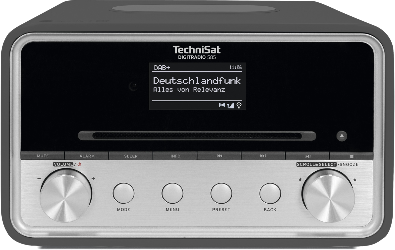 TECHNISAT Internet DAB+ radio Zwart (DIGITRADIO 585 B)