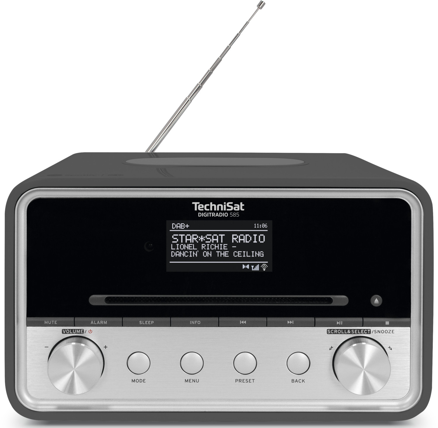 TECHNISAT Internet DAB+ radio Zwart (DIGITRADIO 585 B)