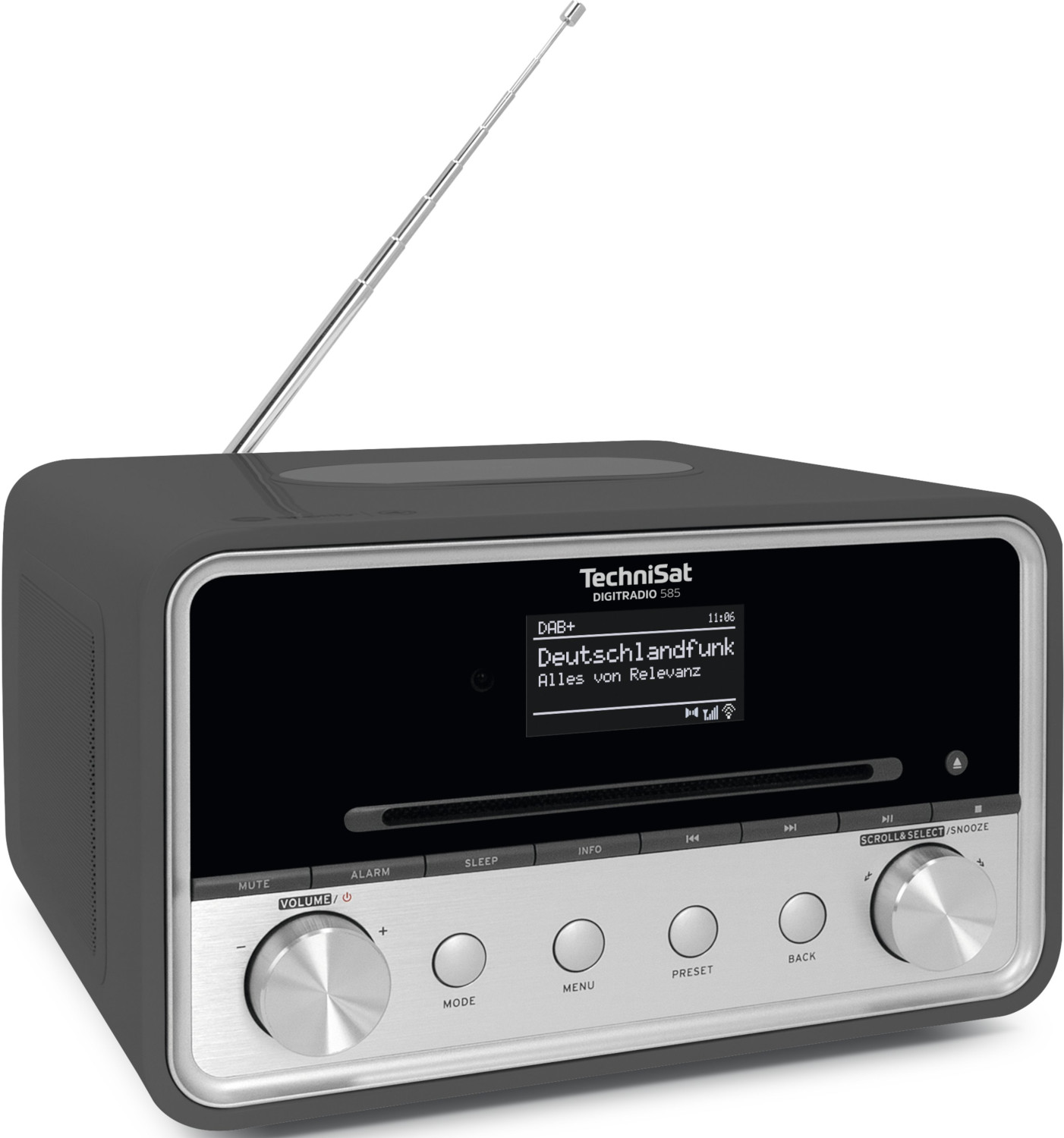 TECHNISAT Internet DAB+ radio Zwart (DIGITRADIO 585 B)