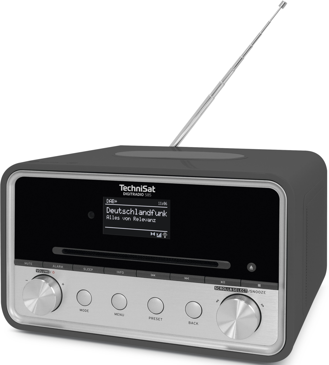 TECHNISAT Internet DAB+ radio Zwart (DIGITRADIO 585 B)