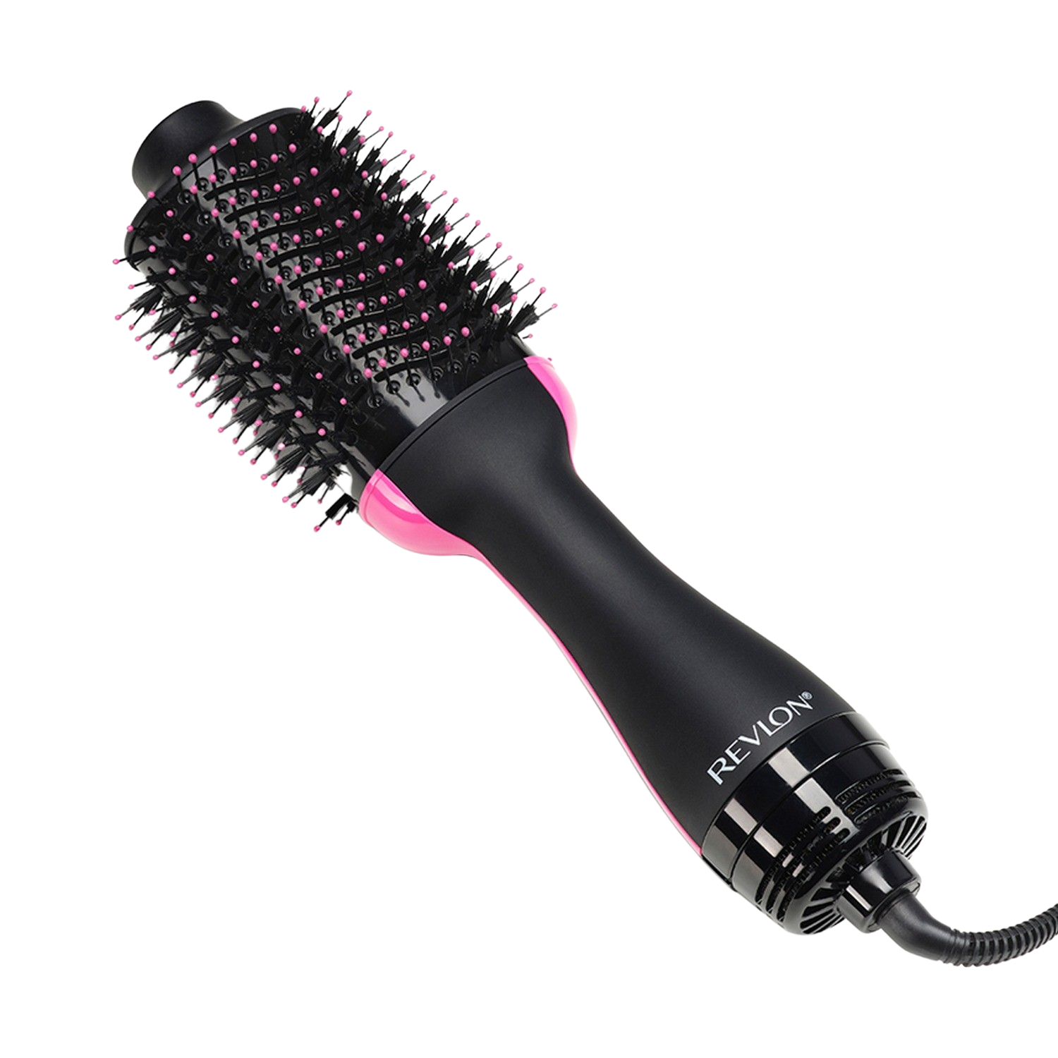 Cepillo eléctrico - Revlon Salon One-Step RVDR5222E,Secador y Moldeador, Iónico, 2 Velocidades, 3 Posiciones calor, Negro