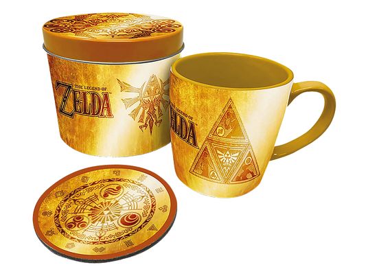 PYRAMID The Legend of Zelda (Golden Triforce) - Geschenkset (Gelb/Braun)