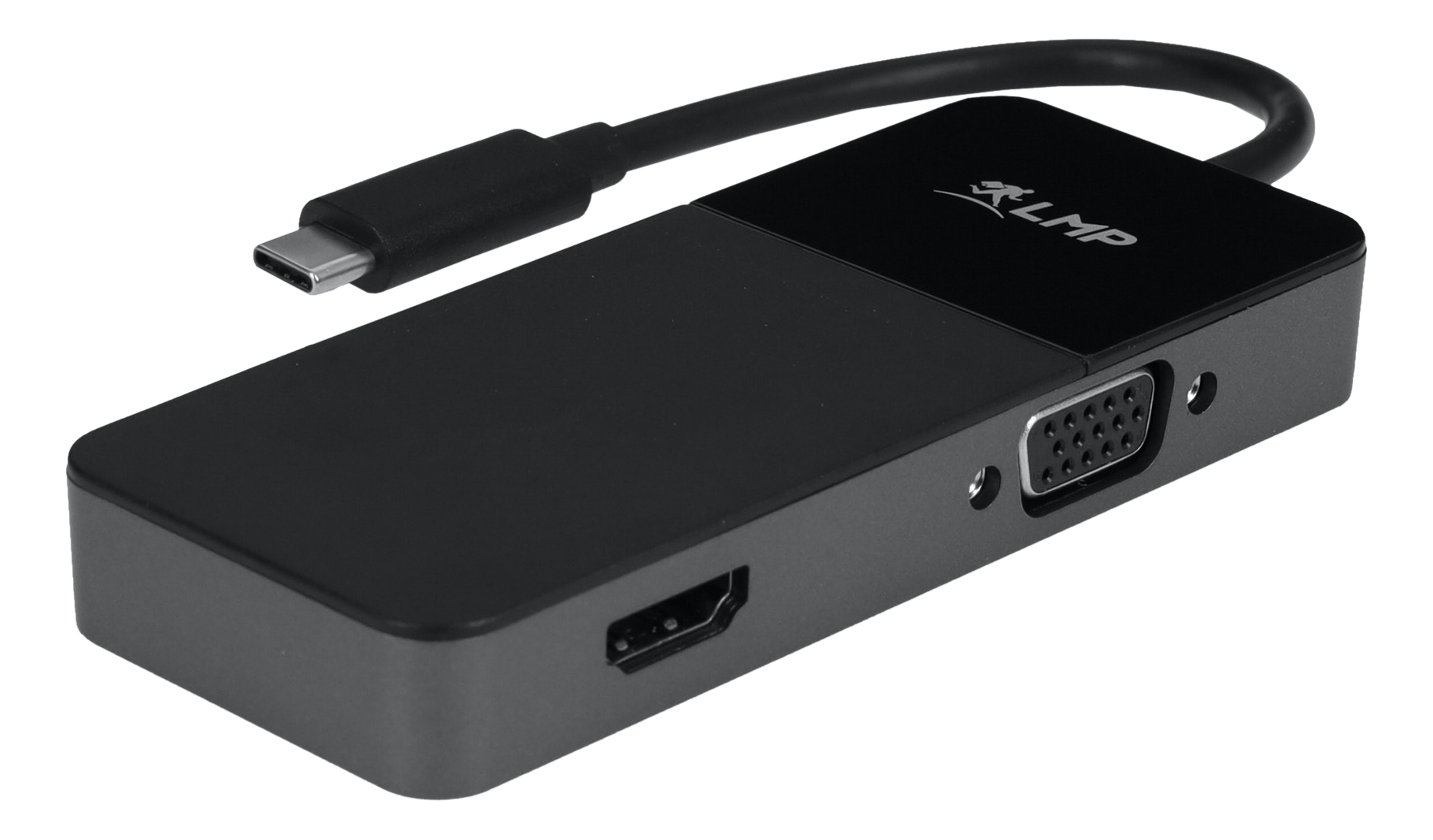 LMP 24174 - USB-C Dual Adapter (Schwarz)