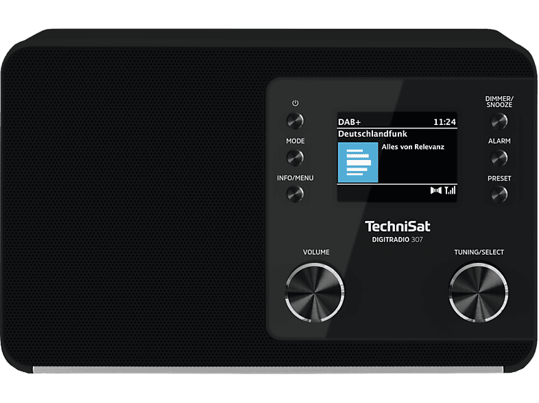 Technisat Dab+ Radio Digitradio 307 Zwart