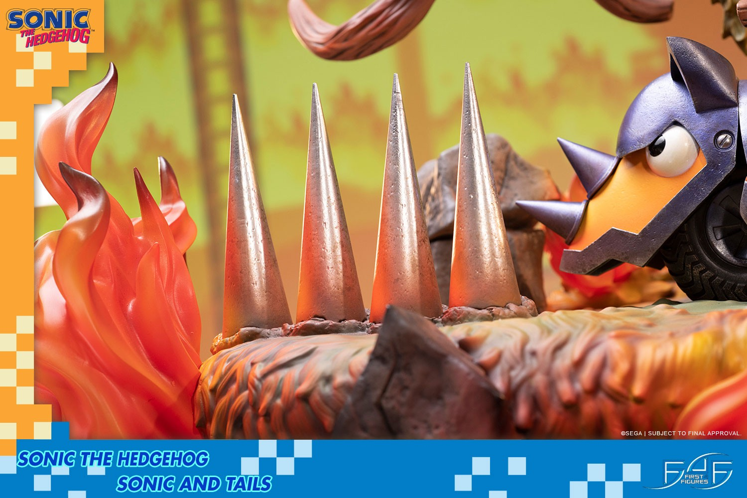 FIRST 4 FIGURE Sonic the Hedgehog - Sonic and Tails: Standard Edition - Statue (Mehrfarbig)