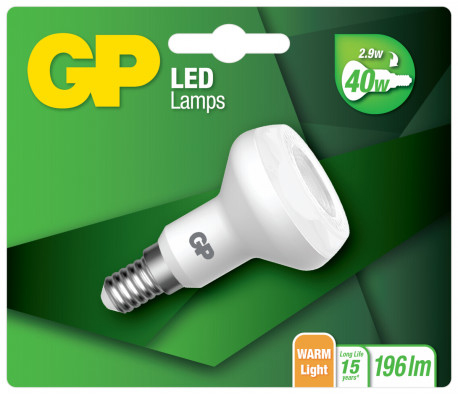 GP Ledlamp 2.9 W | 40 W E14 Warmwit | MediaMarkt