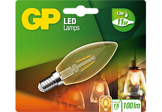 GP Ledlamp 1.2 W - 11 W E14 Warmwit Kaarslamp