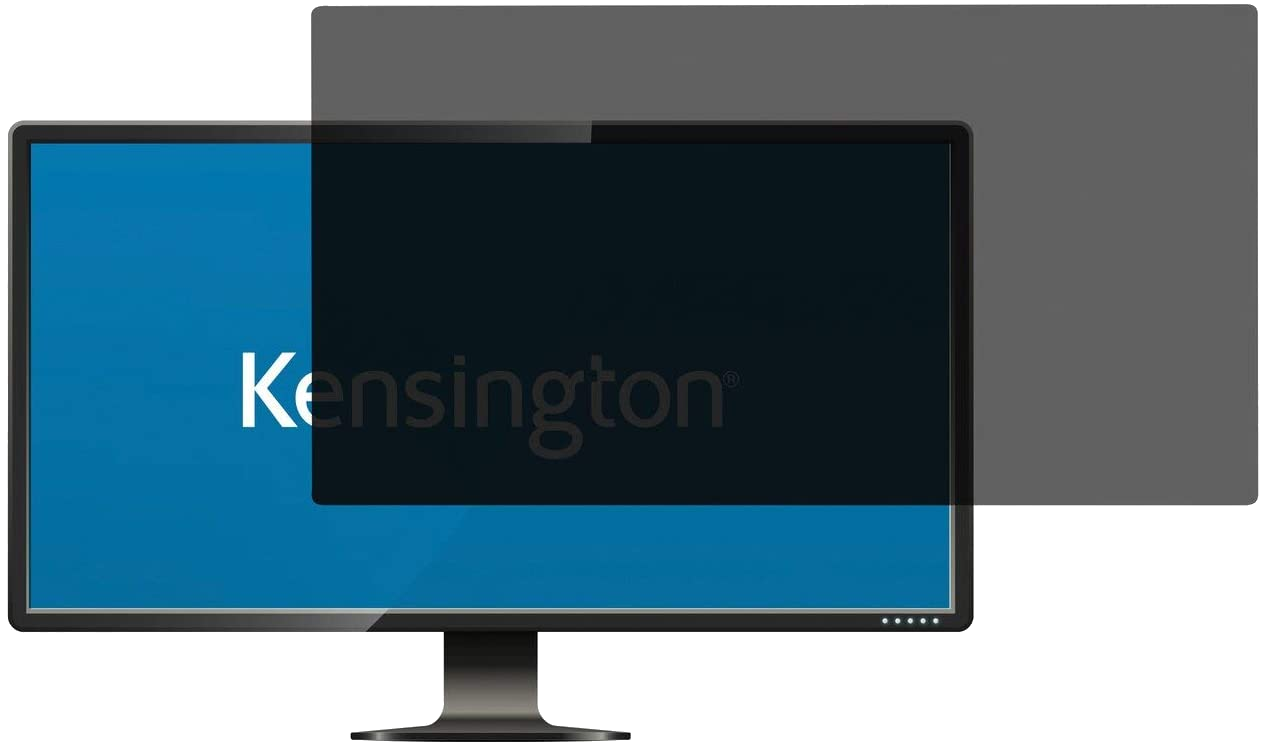 KENSINGTON betekintésvédelmi szűrő fólia 24" 16:9 monitorokhoz, 2 irányú védelem, eltávolítható (626487)