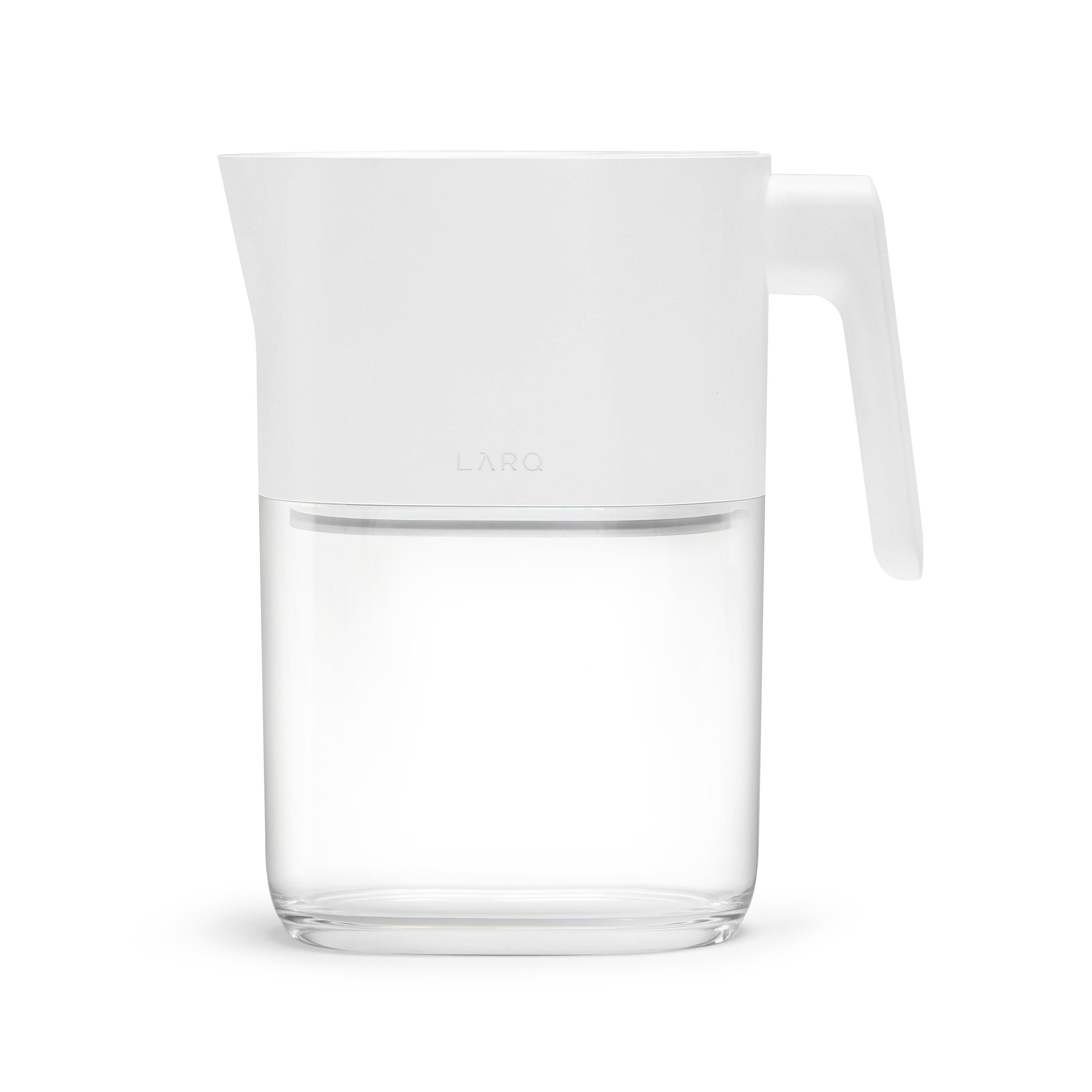 LARQ PAPW190A Pitcher PureVis pure Wasserfilter, Weiß
