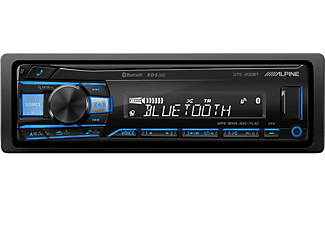 ALPINE UTE-200BT - Autoradio (1 DIN, Schwarz)