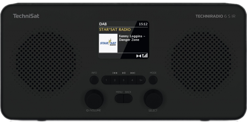 TECHNISAT Internet DAB+ radio Techniradio 6 S IR Zwart