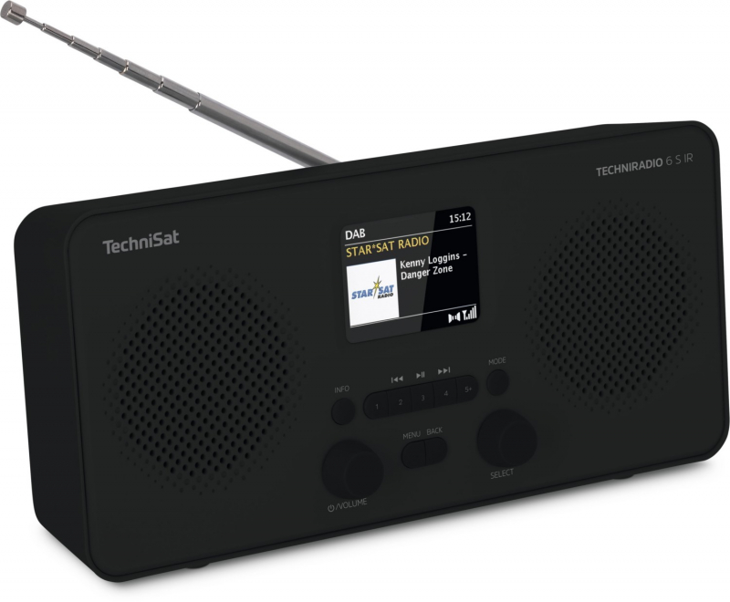 TECHNISAT Internet DAB+ radio Techniradio 6 S IR Zwart