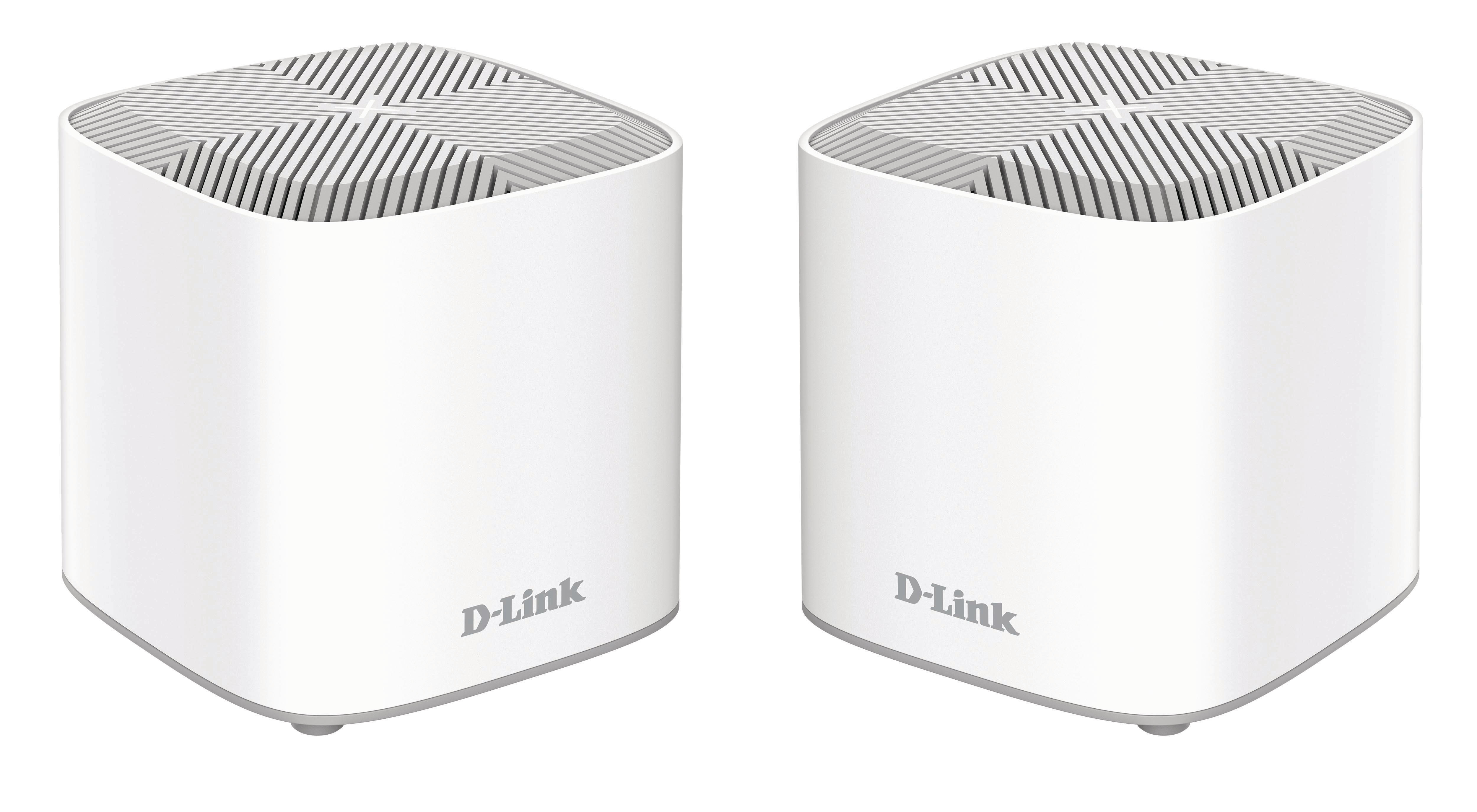 D-LINK COVR-X1862 AX1800 Whole Home Mesh Systems 2er Set WLAN  Router 1800 Mbit/s