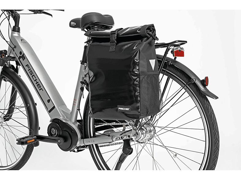 FISCHER 50645 GEPÄCKTRÄGERTASCHE KURIER SW, Schwarz