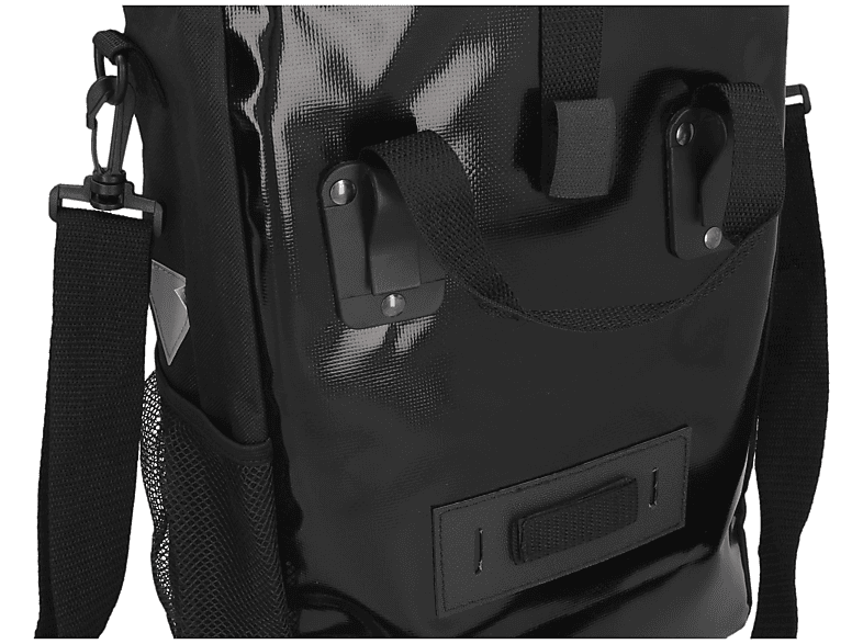 FISCHER 50645 GEPÄCKTRÄGERTASCHE KURIER SW, Schwarz