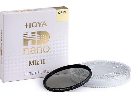 HOYA HD nano Mk II CIR-PL 55 mm - Polarisationsfilter (Schwarz)