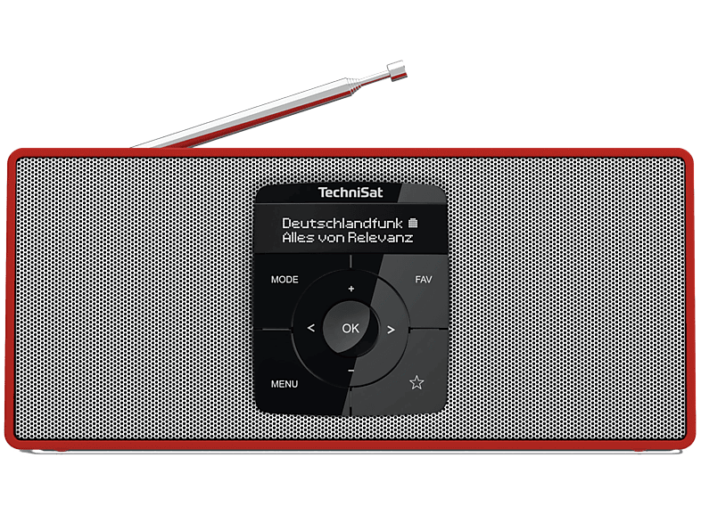Technisat Dab+ Radio Digitradio 2 S Rood