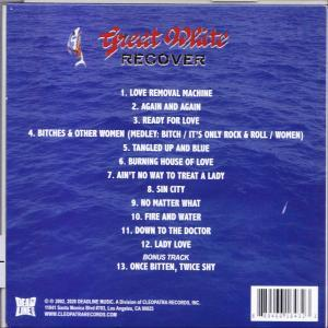 Great White - Recover  - (CD)