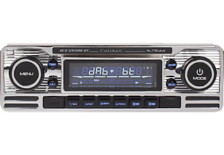 CALIBER RCD120DAB-BT Retro - Autoradio (1 DIN, Chrom)