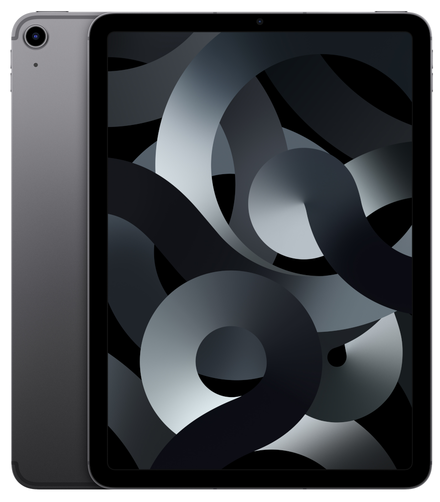 APPLE iPad Air 10.9" 64 GB 5G Wi-Fi + Cellular Space Gray Edition 2022 (MM6R3NF/A)