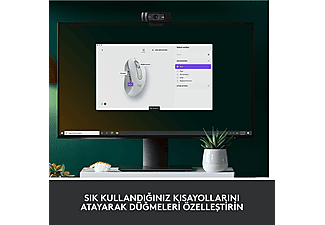 LOGITECH Signature M650 Küçük ve Orta Boy Sağ El Için Sessiz Kablosuz Mouse - Beyaz_3