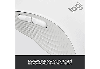 LOGITECH Signature M650 Küçük ve Orta Boy Sağ El Için Sessiz Kablosuz Mouse - Beyaz_6