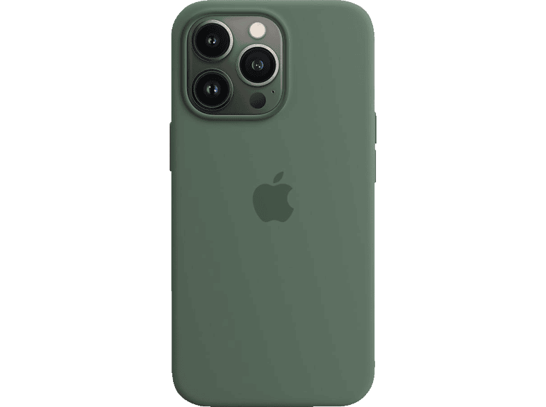 13 APPLE Backcover, MagSafe, mit Eukalyptus Apple, iPhone Pro, Case Silikon