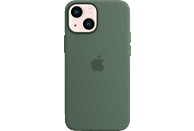 APPLE Silikon Case mit MagSafe, Backcover, Apple, iPhone 13 mini, Eukalyptus