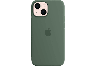APPLE Silikon Case mit MagSafe, Backcover, Apple, iPhone 13 mini, Eukalyptus