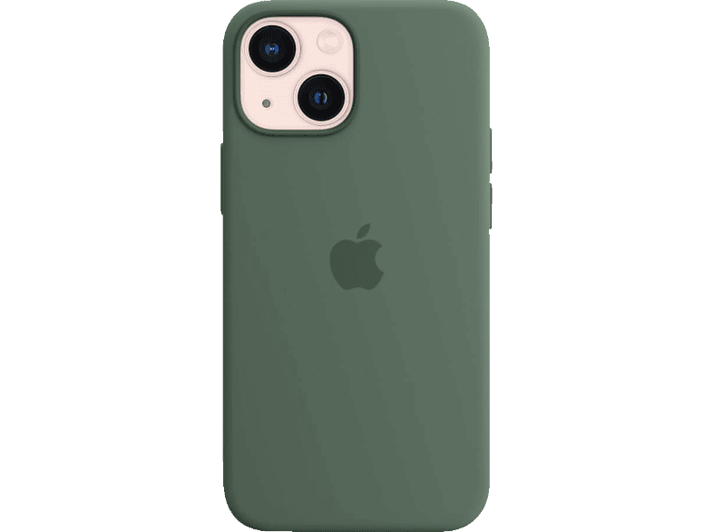 APPLE Silikon Case mit MagSafe, Backcover, Apple, iPhone 13 mini, Eukalyptus