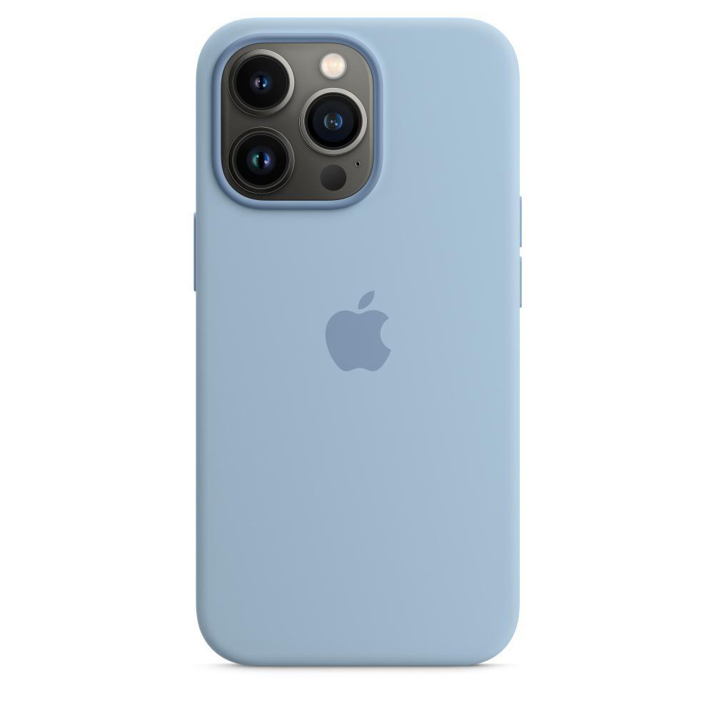 Backcover, Dunstblau iPhone Silikon 13 mit MagSafe, Pro, Apple, Case APPLE