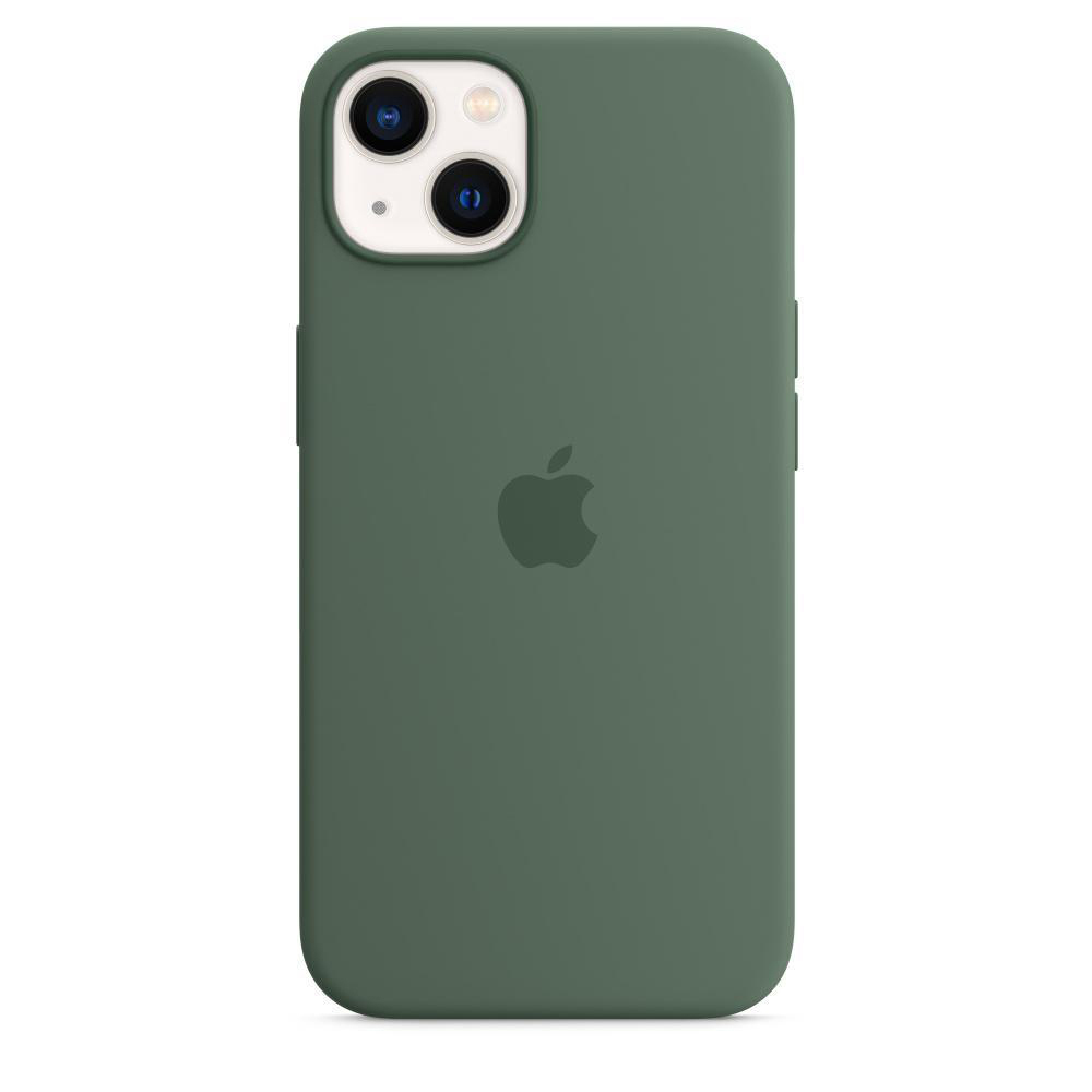 13, Apple, APPLE iPhone Silikon Backcover, Eukalyptus Case MagSafe, mit