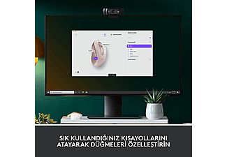 LOGITECH Signature M650 Küçük ve Orta Boy Sağ El Için Sessiz Kablosuz Mouse - Pembe_3