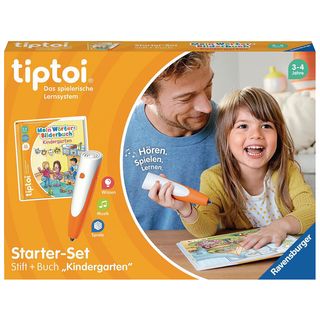 TIPTOI tiptoi® Starter-Set: Stift und Wörter-Bilderbuch Kindergarten tiptoi, Mehrfarbig
