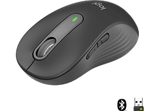 LOGITECH Signature M650 Büyük Boy Sağ El Için Sessiz Kablosuz Mouse - Siyah