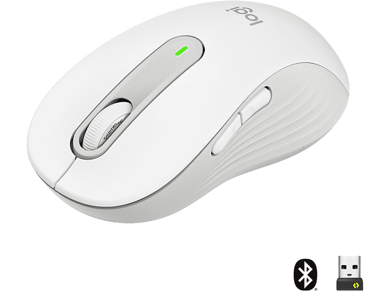 LOGITECH Signature M650 Büyük Boy Sağ El Için Sessiz Kablosuz Mouse - Beyaz