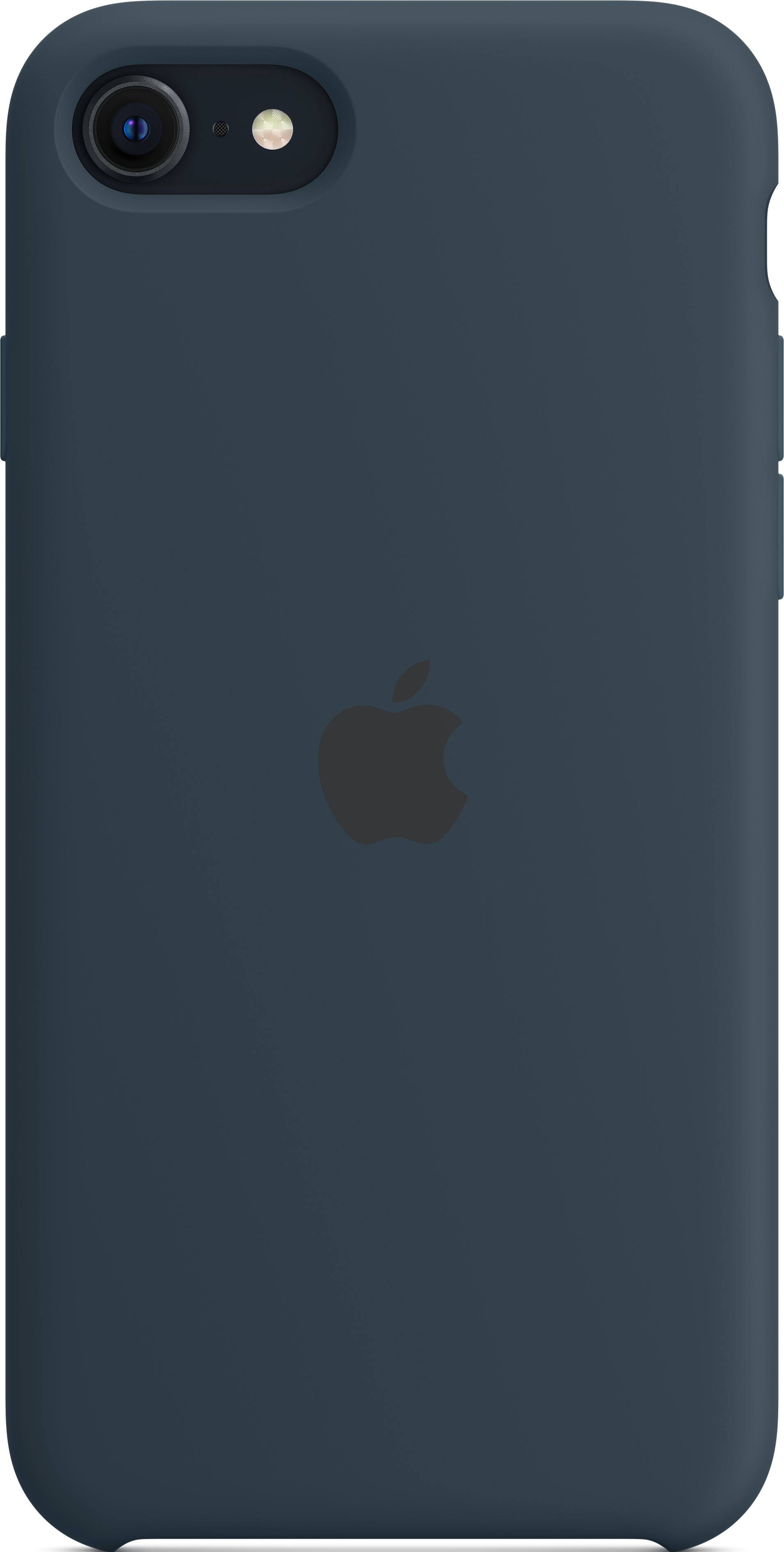 APPLE Silikon Case mit MagSafe Backcover, für Apple iPhone SE (3. Generation), iPhone SE (2. Generation), iPhone 8, iPhone 7, Abyssblau