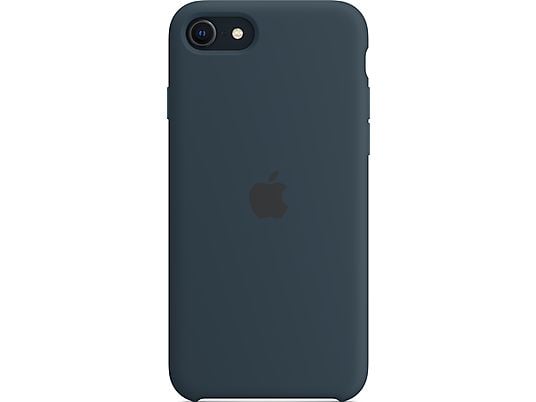 APPLE Case in silicone - Guscio di protezione (Adatto per modello: Apple iPhone SE (3a generazione), iPhone SE (2a generazione), iPhone 8, iPhone 7)