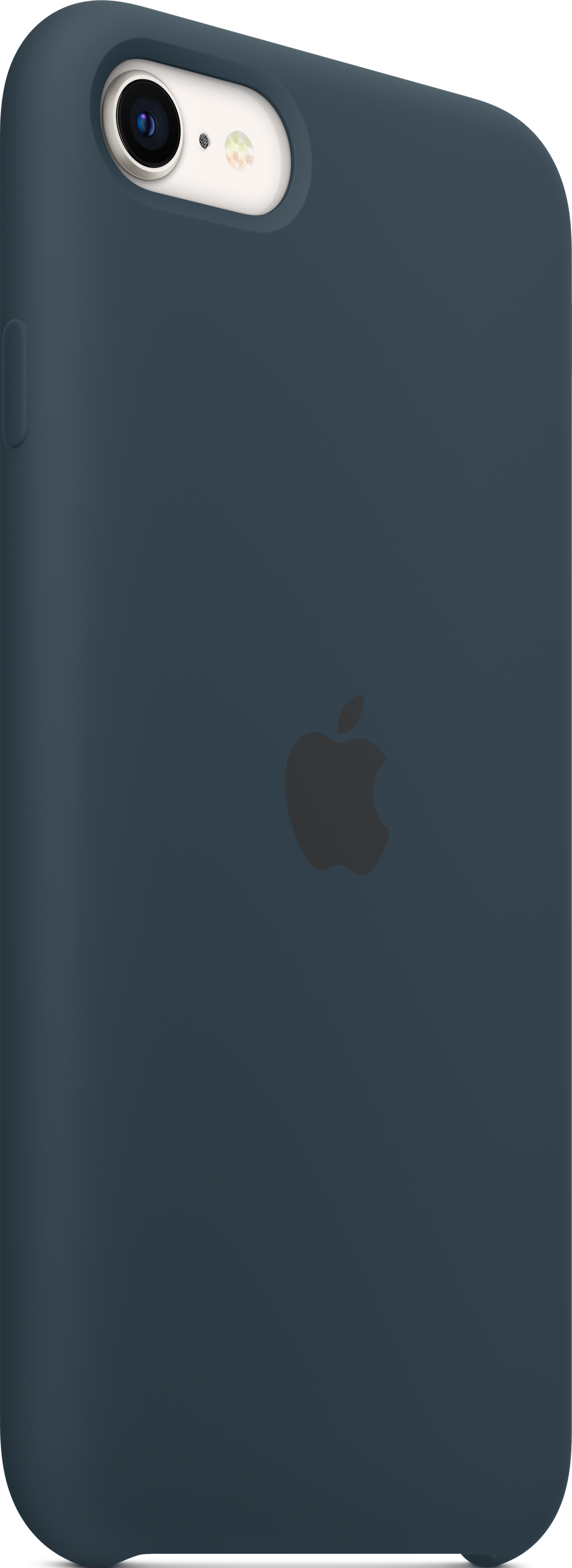APPLE Silikon Case mit MagSafe Backcover, für Apple iPhone SE (3. Generation), iPhone SE (2. Generation), iPhone 8, iPhone 7, Abyssblau