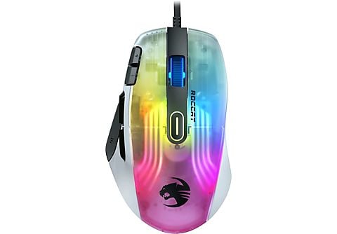 ROCCAT Gaming Maus Kone XP, USB, 19000 dpi, Titan Switch Optical, RGB-LED,  Arctic White online kaufen | MediaMarkt