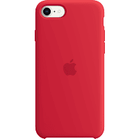 APPLE Silikon Case in (PRODUCT)RED für iPhone SE