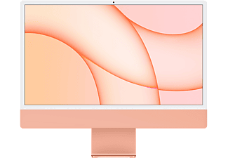 Apple iMac (2021), 24" Retina 4.5K, Chip M1 de Apple, 8 GB RAM, 256 GB SSD, MacOS, Teclado Magic Keyboard, Naranja