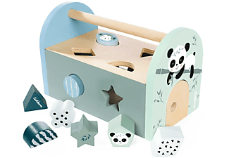EICHHORN Steckbox Spielset Hellblau/Naturfarben