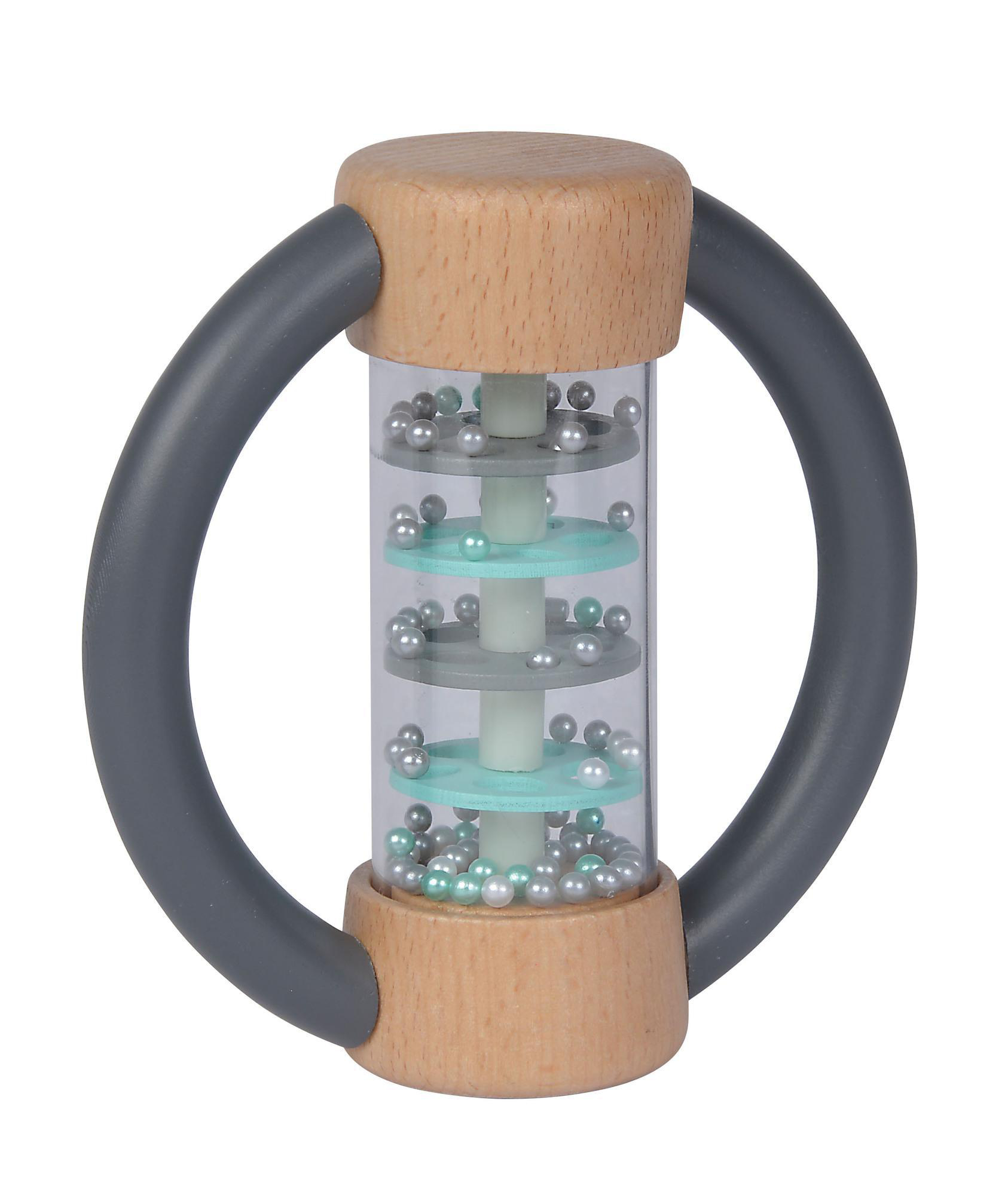 EICHHORN Baby Pure Rasselring Grau