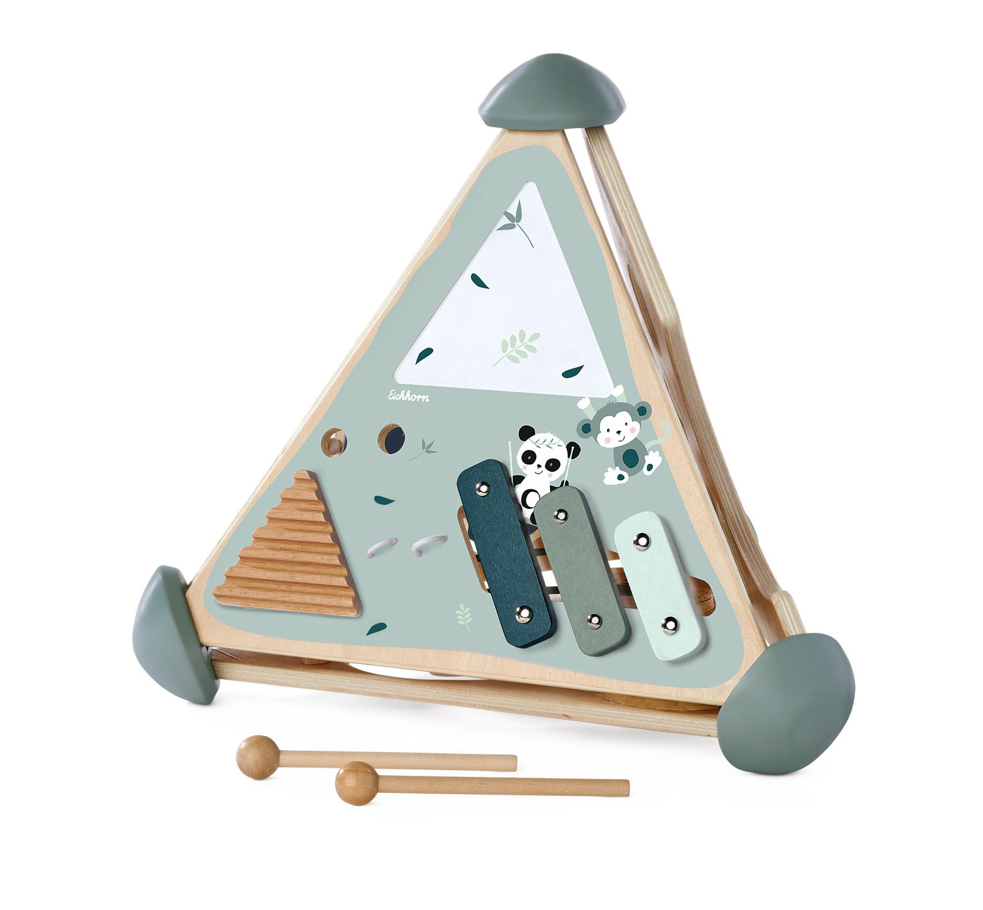 EICHHORN Spielcenter Pyramide Spielset Mehrfarbig