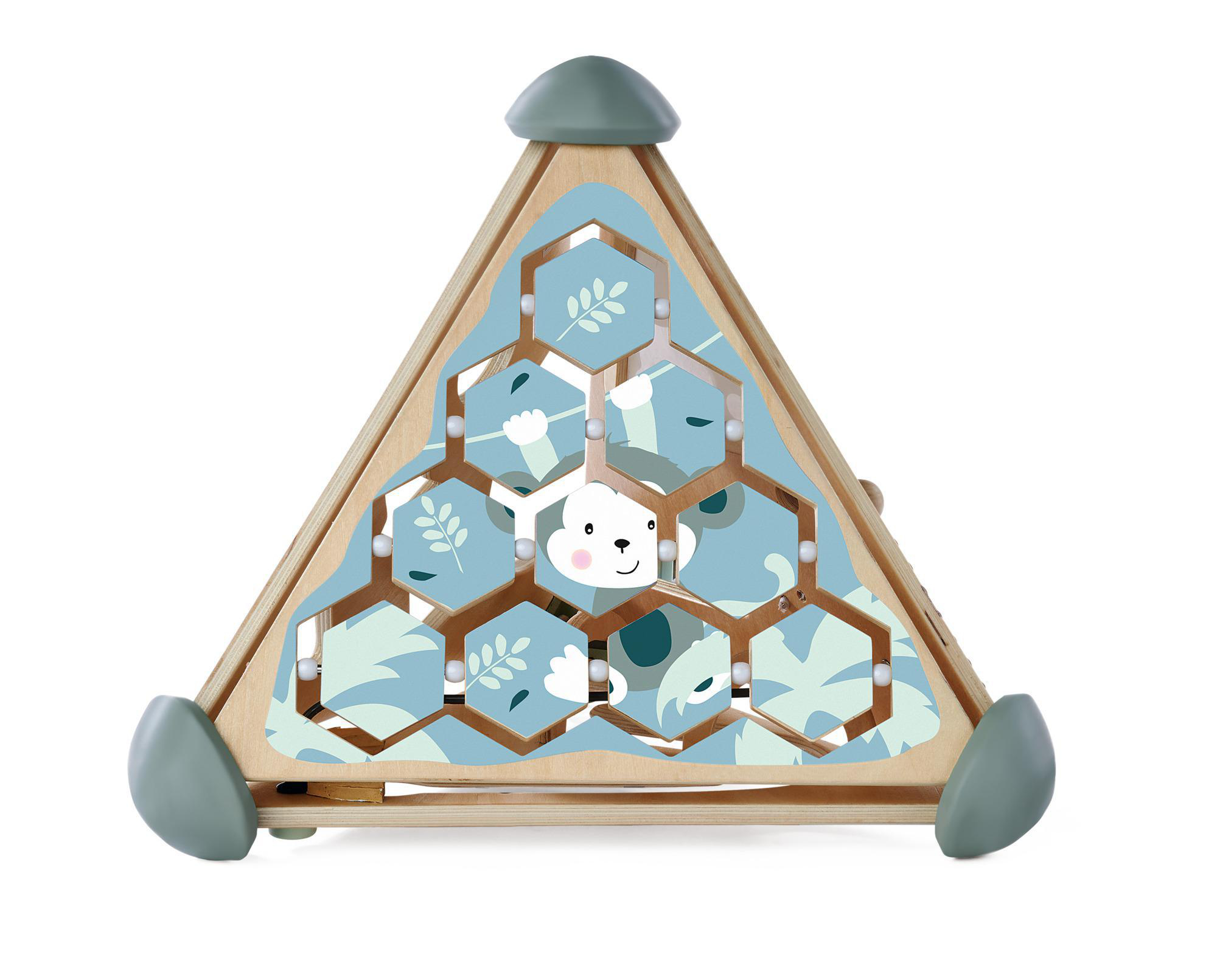 EICHHORN Spielcenter Pyramide Spielset Mehrfarbig