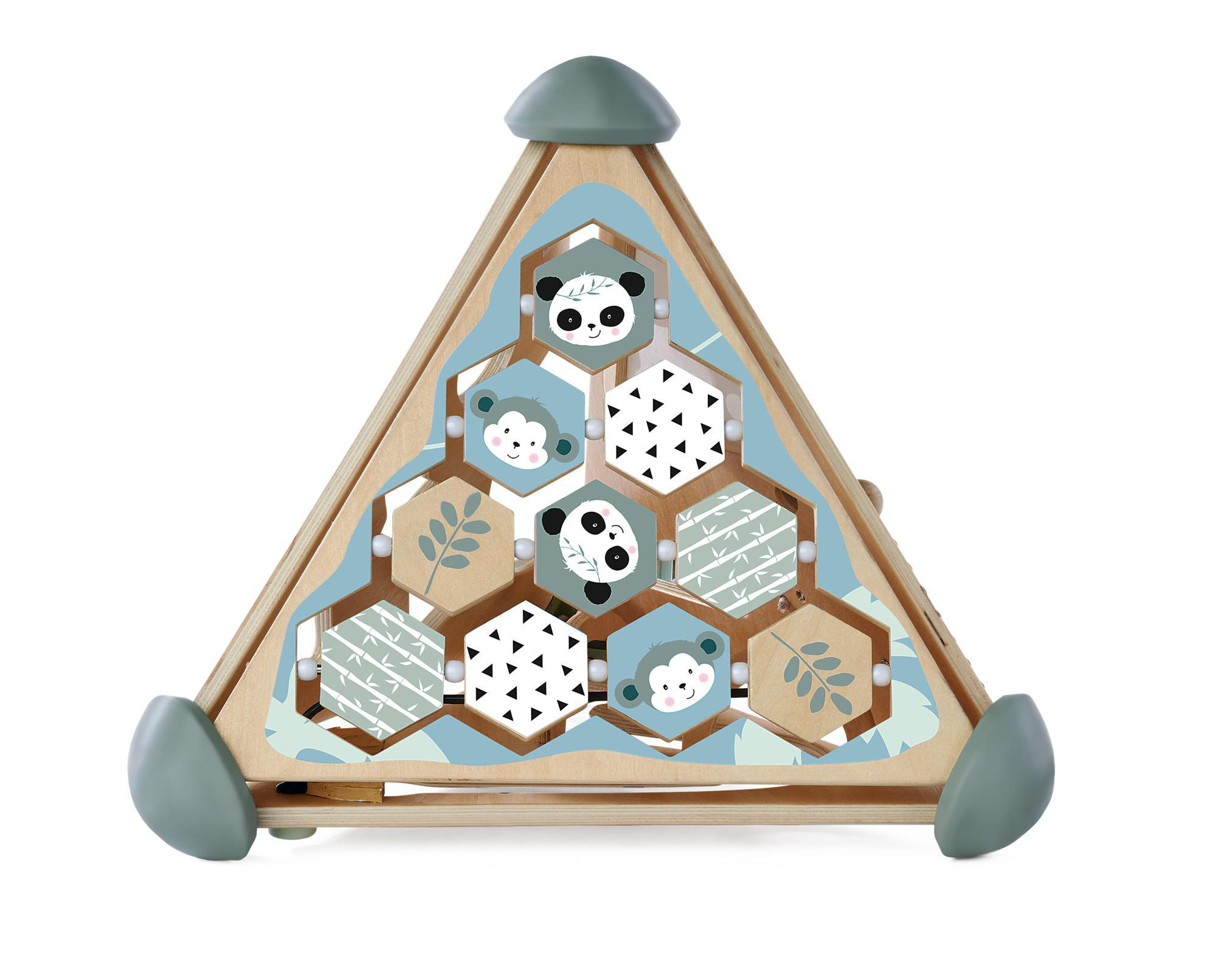 EICHHORN Spielcenter Pyramide Spielset Mehrfarbig